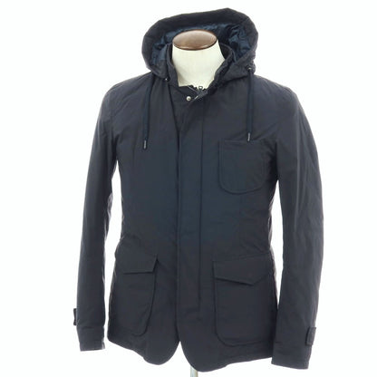 【中古】ヘルノ Herno ポリエステルナイロン ダウンジャケット ネイビー【サイズ50】【 状態ランクC 】【 メンズ 】