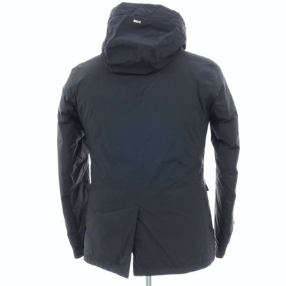 【中古】ヘルノ Herno ポリエステルナイロン ダウンジャケット ネイビー【サイズ50】【 状態ランクC 】【 メンズ 】