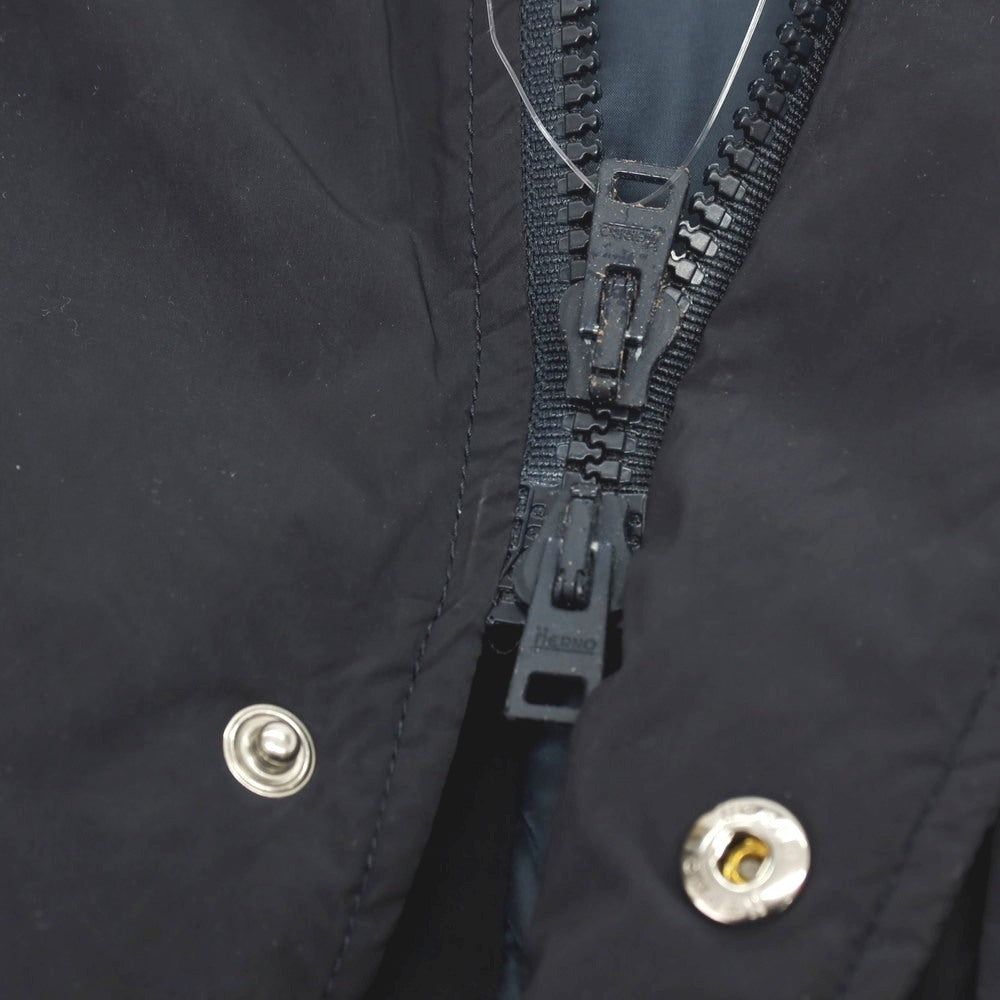 【中古】ヘルノ Herno ポリエステルナイロン ダウンジャケット ネイビー【サイズ50】【 状態ランクC 】【 メンズ 】