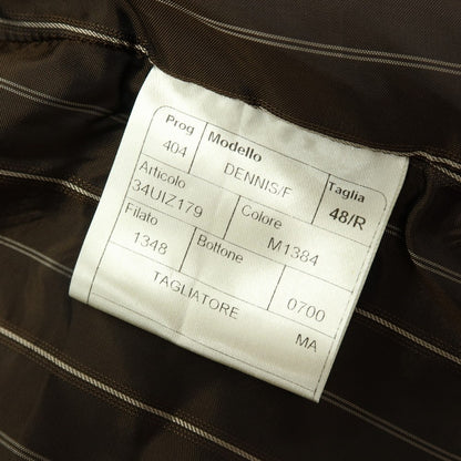 【中古】タリアトーレ TAGLIATORE ウールナイロン ドレス系ジレ ベスト ダークブラウン【サイズ48】【 状態ランクC 】【 メンズ 】