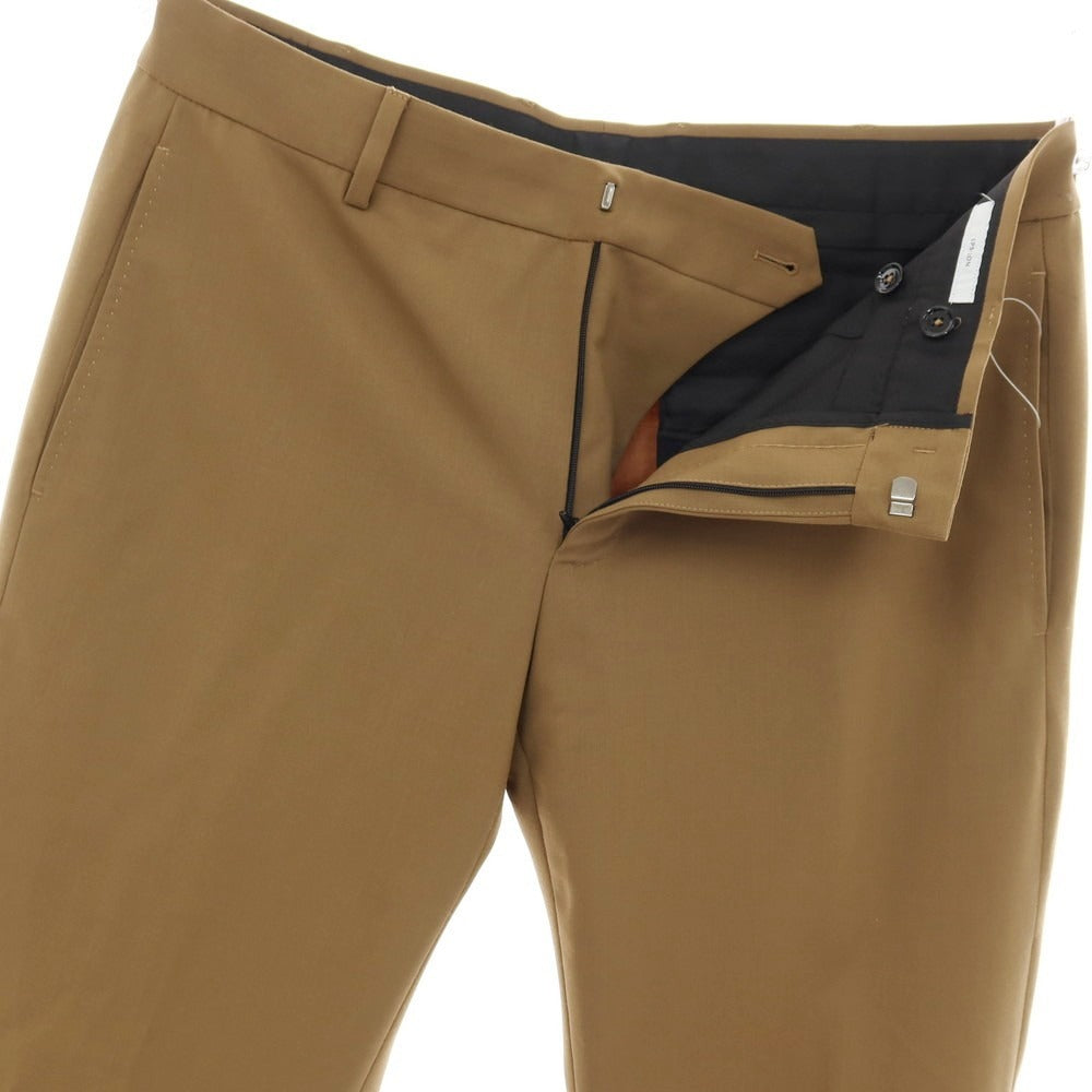 【中古】ピーティートリノ PT TORINO EPSILON ストレッチ ポリエステルウール カジュアルスラックスパンツ ライトブラウン【サイズ48】【 状態ランクB 】【 メンズ 】