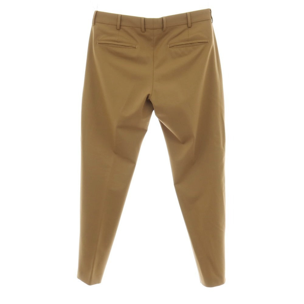 【中古】ピーティートリノ PT TORINO EPSILON ストレッチ ポリエステルウール カジュアルスラックスパンツ ライトブラウン【サイズ48】【 状態ランクB 】【 メンズ 】