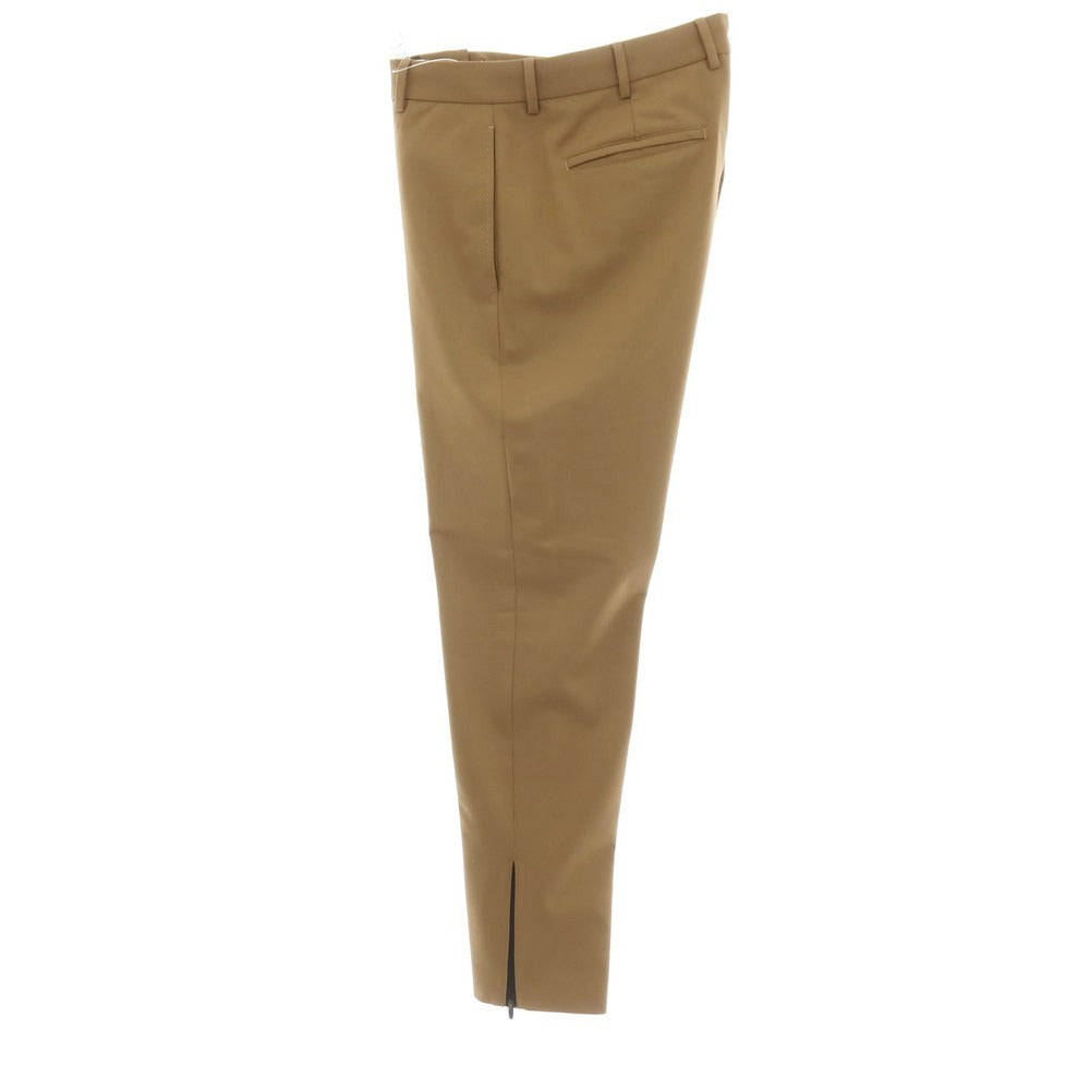 【中古】ピーティートリノ PT TORINO EPSILON ストレッチ ポリエステルウール カジュアルスラックスパンツ ライトブラウン【サイズ48】【 状態ランクB 】【 メンズ 】