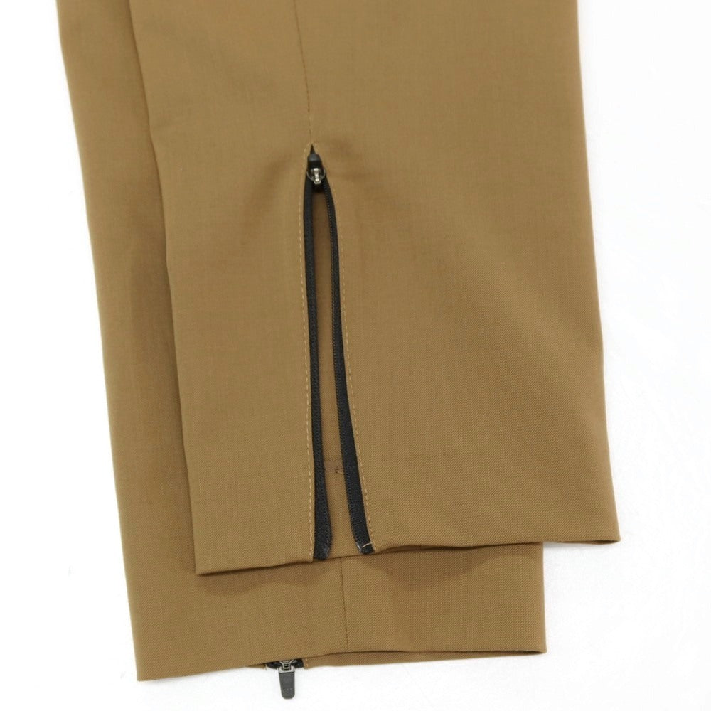 【中古】ピーティートリノ PT TORINO EPSILON ストレッチ ポリエステルウール カジュアルスラックスパンツ ライトブラウン【サイズ48】【 状態ランクB 】【 メンズ 】