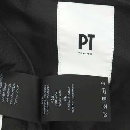 【中古】ピーティートリノ PT TORINO EPSILON ストレッチ ポリエステルウール カジュアルスラックスパンツ ライトブラウン【サイズ48】【 状態ランクB 】【 メンズ 】