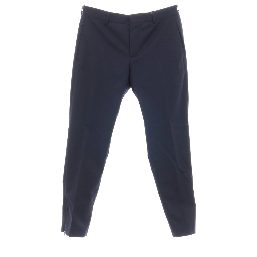 【中古】ピーティートリノ PT TORINO EPSILON ストレッチ ポリエステルウール カジュアルスラックスパンツ ネイビー【サイズ48】【 状態ランクA 】【 メンズ 】