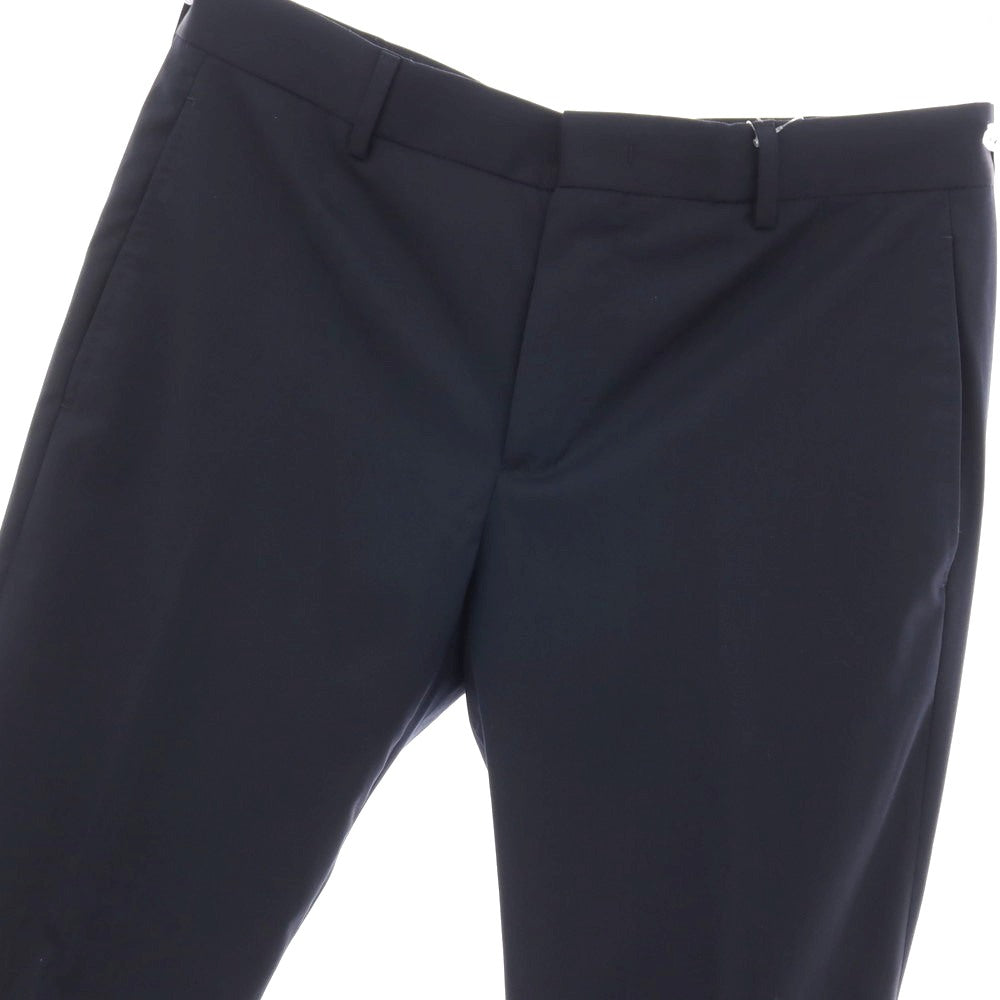 【中古】ピーティートリノ PT TORINO EPSILON ストレッチ ポリエステルウール カジュアルスラックスパンツ ネイビー【サイズ48】【 状態ランクA 】【 メンズ 】