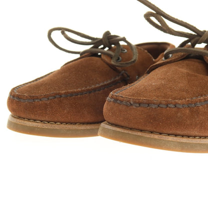 【中古】ブルネロクチネリ Brunello Cucinelli スエード デッキシューズ ブラウン【サイズ41】【 状態ランクA 】【 メンズ 】