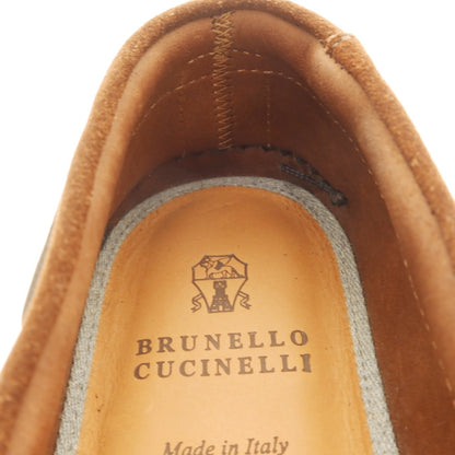 【中古】ブルネロクチネリ Brunello Cucinelli スエード デッキシューズ ブラウン【サイズ41】【 状態ランクA 】【 メンズ 】