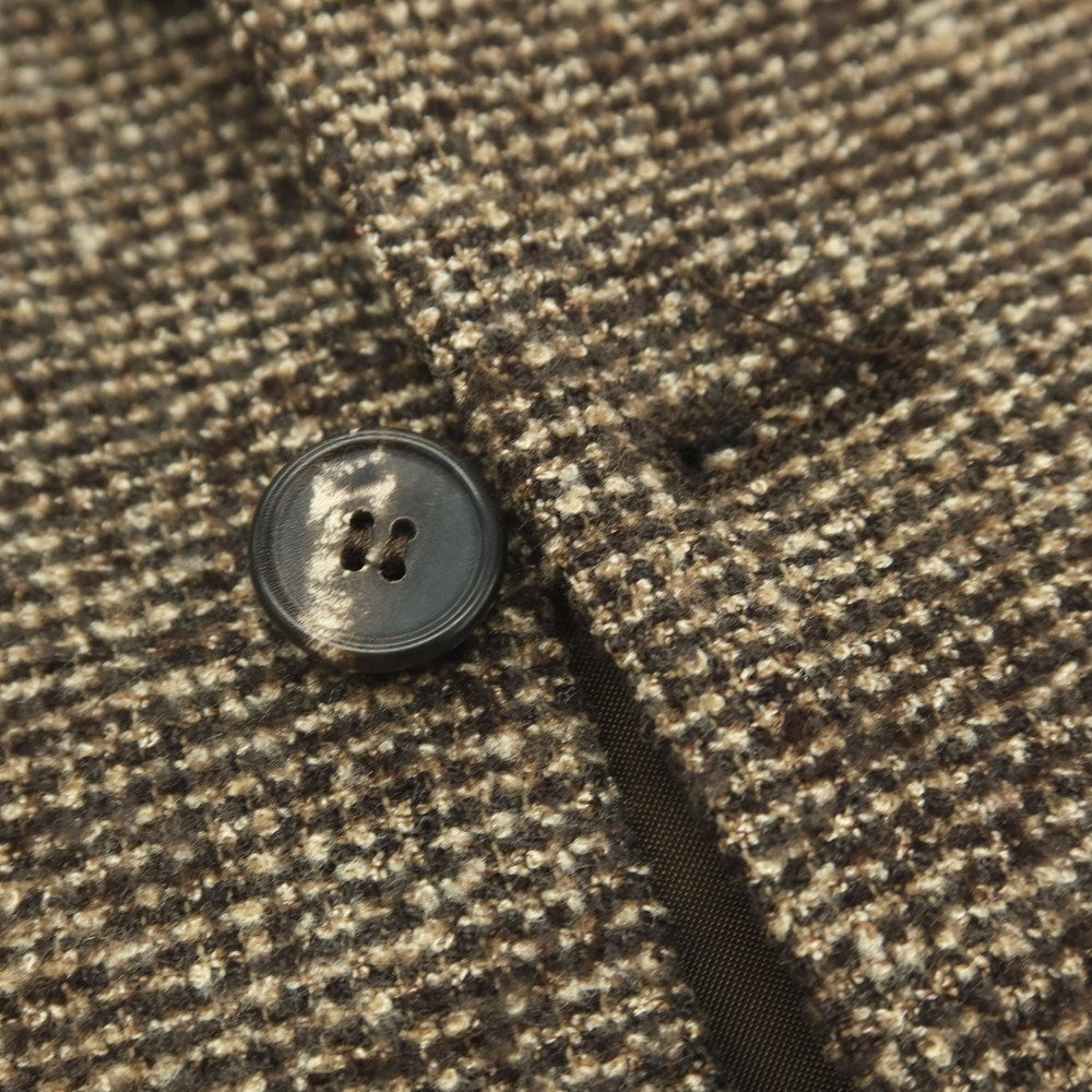 【中古】タリアトーレ TAGLIATORE ウールシルクナイロン カジュアル系ジレ ブラウン系【サイズ48/9R】【 状態ランクB 】【 メンズ 】