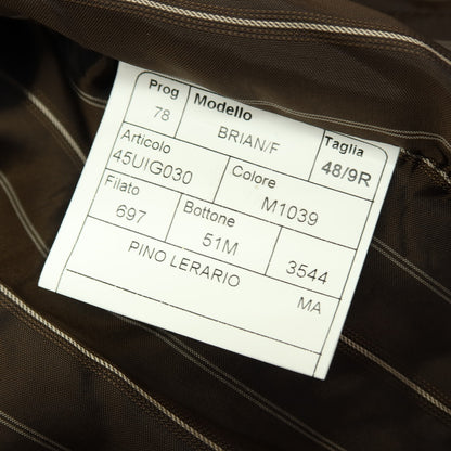 【中古】タリアトーレ TAGLIATORE ウールシルクナイロン カジュアル系ジレ ブラウン系【サイズ48/9R】【 状態ランクB 】【 メンズ 】