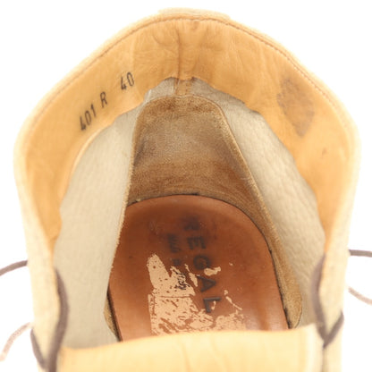 【中古】リーガル REGAL スエード チャッカブーツ ベージュ【サイズ40】【 状態ランクC 】【 メンズ 】