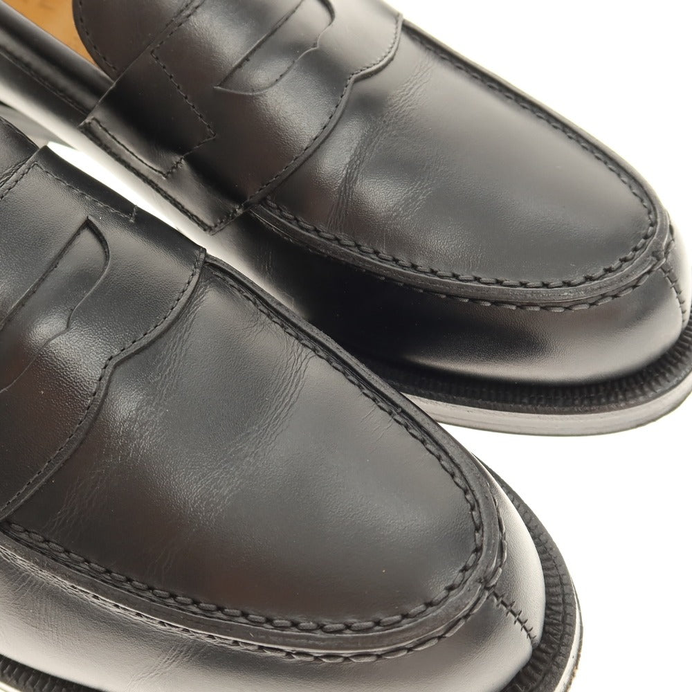 【中古】リーガル REGAL コインローファー ブラック【サイズ25】【 状態ランクB 】【 メンズ 】