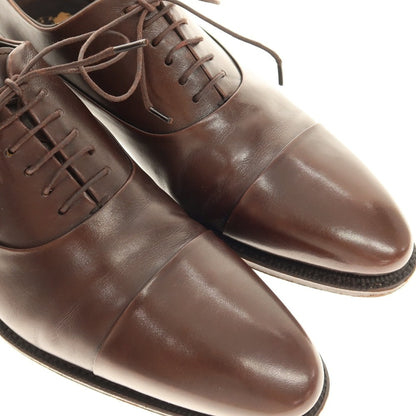 【中古】ジョンストン＆マーフィー Johnston &amp; Murphy ストレートチップ ドレスシューズ ブラウン【サイズ7】【 状態ランクB 】【 メンズ 】