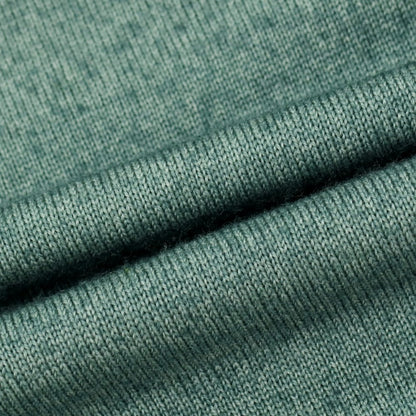 【中古】クルチアーニ CRUCIANI ガーメントダイ ウール クルーネック プルオーバーニット グリーン【サイズ48】【 状態ランクC 】【 メンズ 】