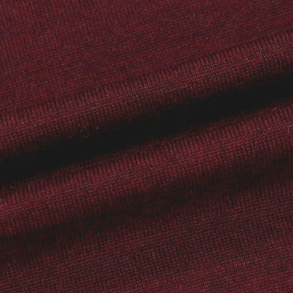 【中古】バーニーズニューヨーク BARNEYS NEWYORK ハイゲージ ウール タートルネック プルオーバーニット ワインレッド【サイズM】【 状態ランクC 】【 メンズ 】