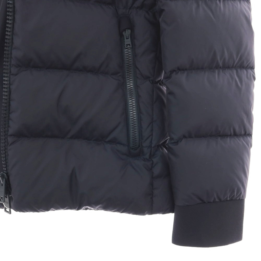 【中古】ヘルノ Herno POLAR-TECH ナイロン フーデッド ダウンジャケット ネイビー【サイズ48】【 状態ランクC 】【 メンズ 】