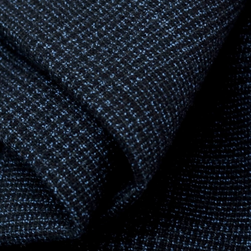 【中古】デヴォレ インチピット DEVORE Incipit コットンウール チェック イージースラックスパンツ ネイビー系【サイズ48】【 状態ランクB 】【 メンズ 】