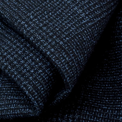 【中古】デヴォレ インチピット DEVORE Incipit コットンウール チェック イージースラックスパンツ ネイビー系【サイズ48】【 状態ランクB 】【 メンズ 】