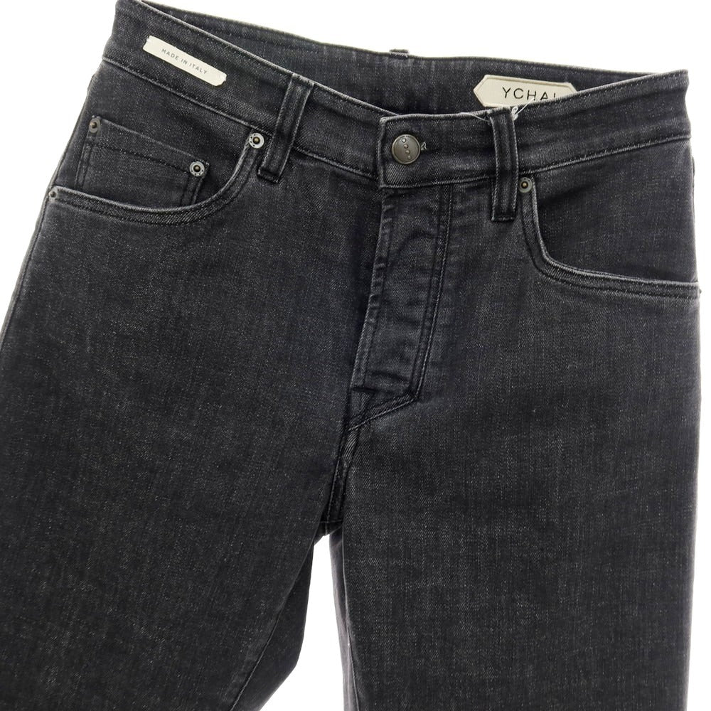 【中古】イカイ YCHAI ストレッチ デニムパンツ ジーンズ グレーブラック【サイズ30】【 状態ランクB 】【 メンズ 】