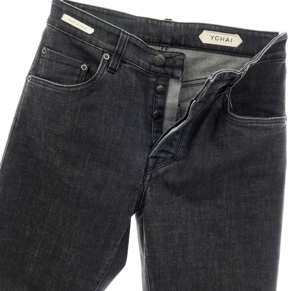 【中古】イカイ YCHAI ストレッチ デニムパンツ ジーンズ グレーブラック【サイズ30】【 状態ランクB 】【 メンズ 】
