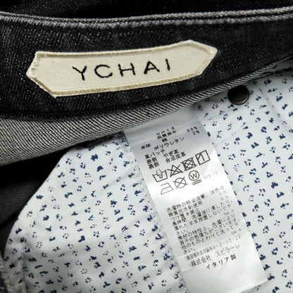 【中古】イカイ YCHAI ストレッチ デニムパンツ ジーンズ グレーブラック【サイズ30】【 状態ランクB 】【 メンズ 】