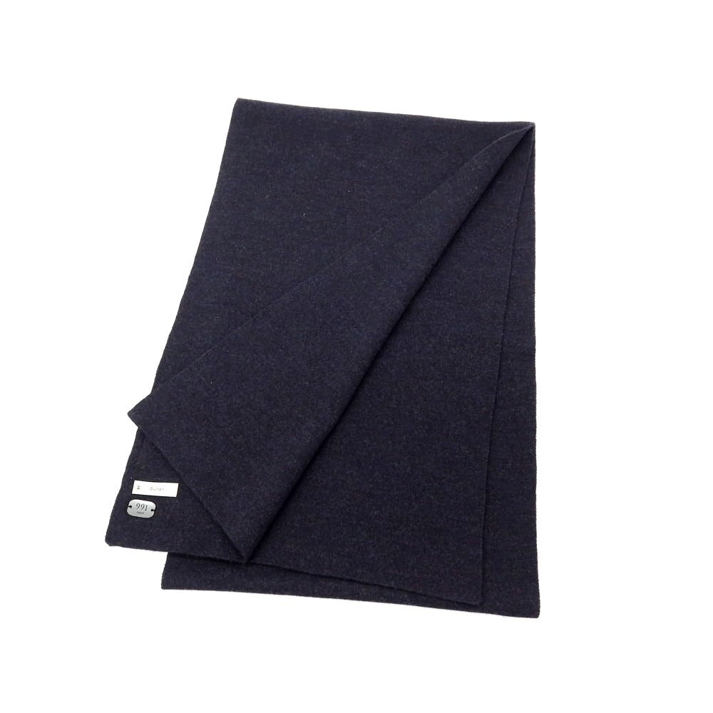 【中古】キューキューイチ 991 Sultan ウール マフラー ネイビー【 F 】【 状態ランクA 】【 メンズ 】
