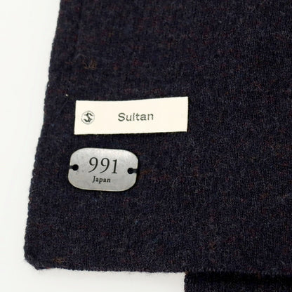 【中古】キューキューイチ 991 Sultan ウール マフラー ネイビー【 F 】【 状態ランクA 】【 メンズ 】