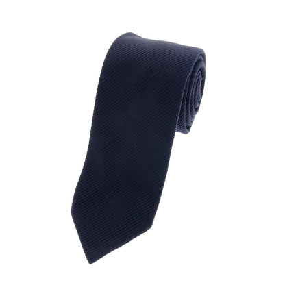 【中古】リングヂャケット RING JACKET シルクコットン 無地ネクタイ ネイビー【 状態ランクC 】【 メンズ 】