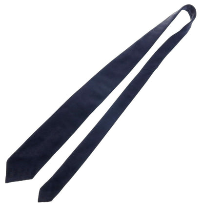 【中古】リングヂャケット RING JACKET シルクコットン 無地ネクタイ ネイビー【 状態ランクC 】【 メンズ 】