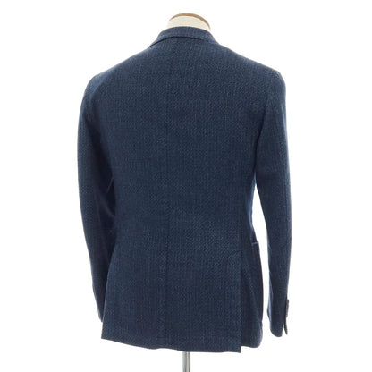 【中古】エルビーエム1911 L.B.M.1911 ウールポリエステル ダブル テーラードジャケット ネイビー【サイズ48】【 状態ランクB 】【 メンズ 】