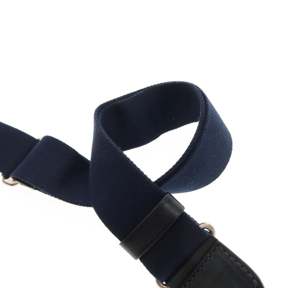 【中古】ダニエルアンドボブ Daniel &amp; Bob JASMINE SLIM-45 RODI レザー ショルダーバッグ ネイビー【 状態ランクB 】【 メンズ 】