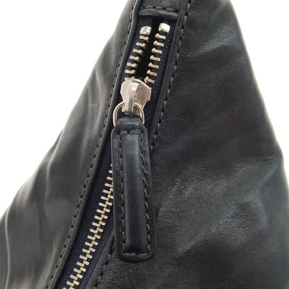 【中古】ダニエルアンドボブ Daniel &amp; Bob JASMINE SLIM-45 RODI レザー ショルダーバッグ ネイビー【 状態ランクB 】【 メンズ 】