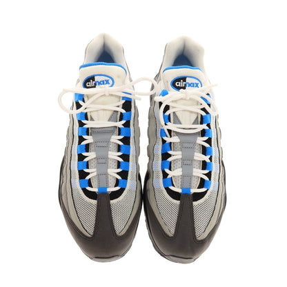 【中古】【未使用】ナイキ NIKE AIR MAX95/AT8696-100 スニーカー グレーxブルー【サイズ28】【 状態ランクS 】【 メンズ 】