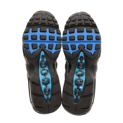 【中古】【未使用】ナイキ NIKE AIR MAX95/AT8696-100 スニーカー グレーxブルー【サイズ28】【 状態ランクS 】【 メンズ 】