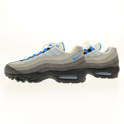 【中古】【未使用】ナイキ NIKE AIR MAX95/AT8696-100 スニーカー グレーxブルー【サイズ28】【 状態ランクS 】【 メンズ 】
