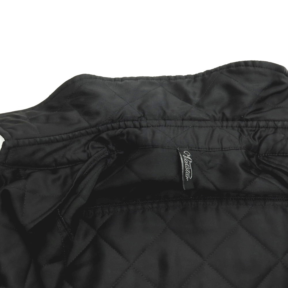 【中古】ヴァルスター Valstar ポリエステル 中綿入り キルティングブルゾン ブラック【サイズ44】【 状態ランクC 】【 メンズ 】