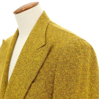 【中古】サルヴァトーレピッコロ Salvatore Piccolo シルクコットン 3B テーラードジャケット イエロー【サイズ48】【 状態ランクA 】【 メンズ 】