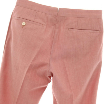 【SALE30%OFF/返品不可】【中古】ユニバーサルランゲージ UNIVERSAL LANGUAGE アイスセンス ウール カジュアルスラックスパンツ ピンクレッド【 サイズS 】【 状態ランクB 】【 メンズ 】