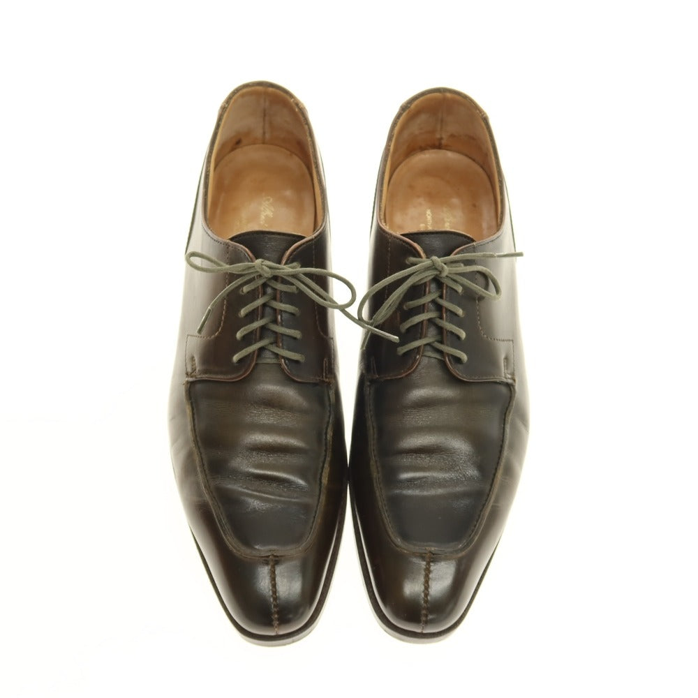 【中古】アルフレッドサージェント Alfred Sargent ドレスシューズ グリーン【サイズ6 1/2】【 状態ランクC 】【 メンズ 】