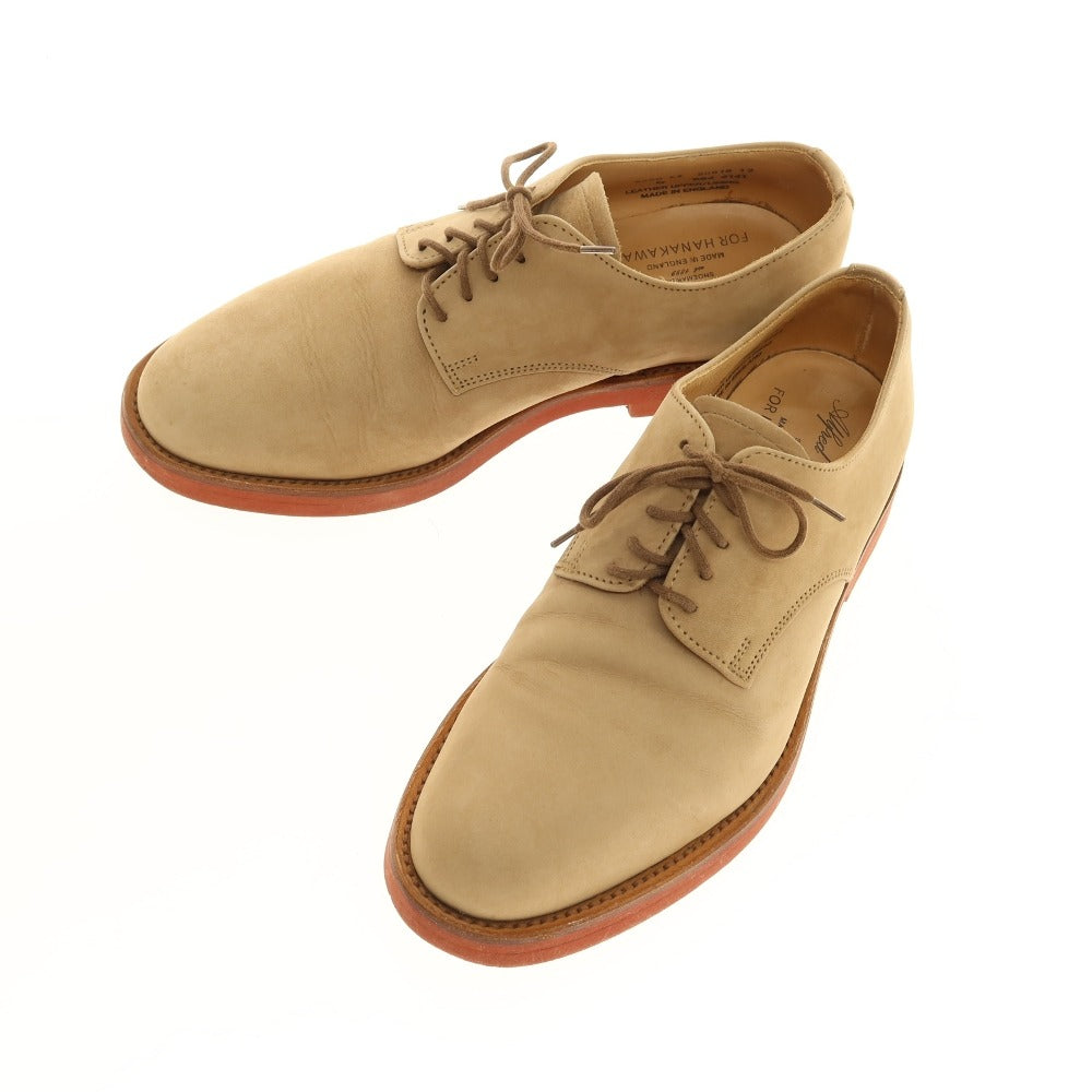 【中古】アルフレッドサージェント Alfred Sargent ドレスシューズ ベージュ【サイズ6】【 状態ランクC 】【 メンズ 】