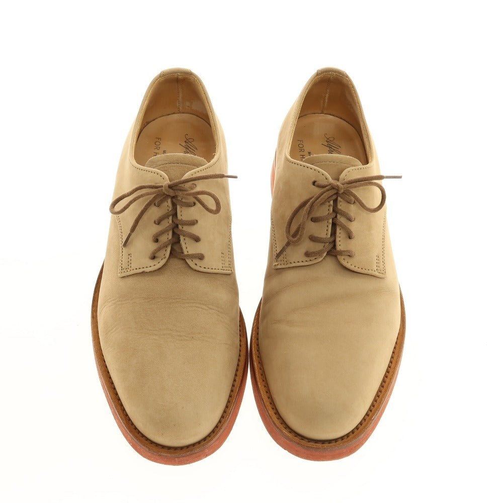【中古】アルフレッドサージェント Alfred Sargent ドレスシューズ ベージュ【サイズ6】【 状態ランクC 】【 メンズ 】