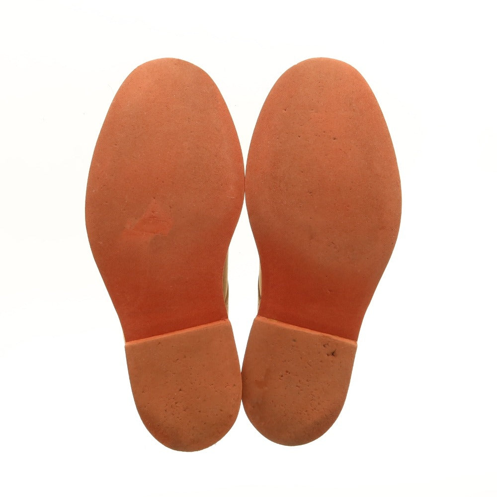 【中古】アルフレッドサージェント Alfred Sargent ドレスシューズ ベージュ【サイズ6】【 状態ランクC 】【 メンズ 】