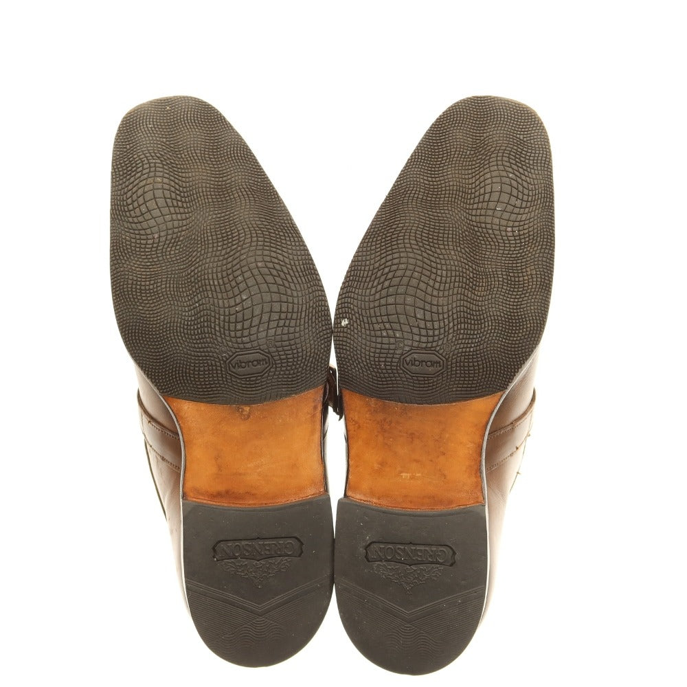 【中古】グレンソン GRENSON ドレスシューズ ブラウン【サイズ6】【 状態ランクC 】【 メンズ 】[CPD]