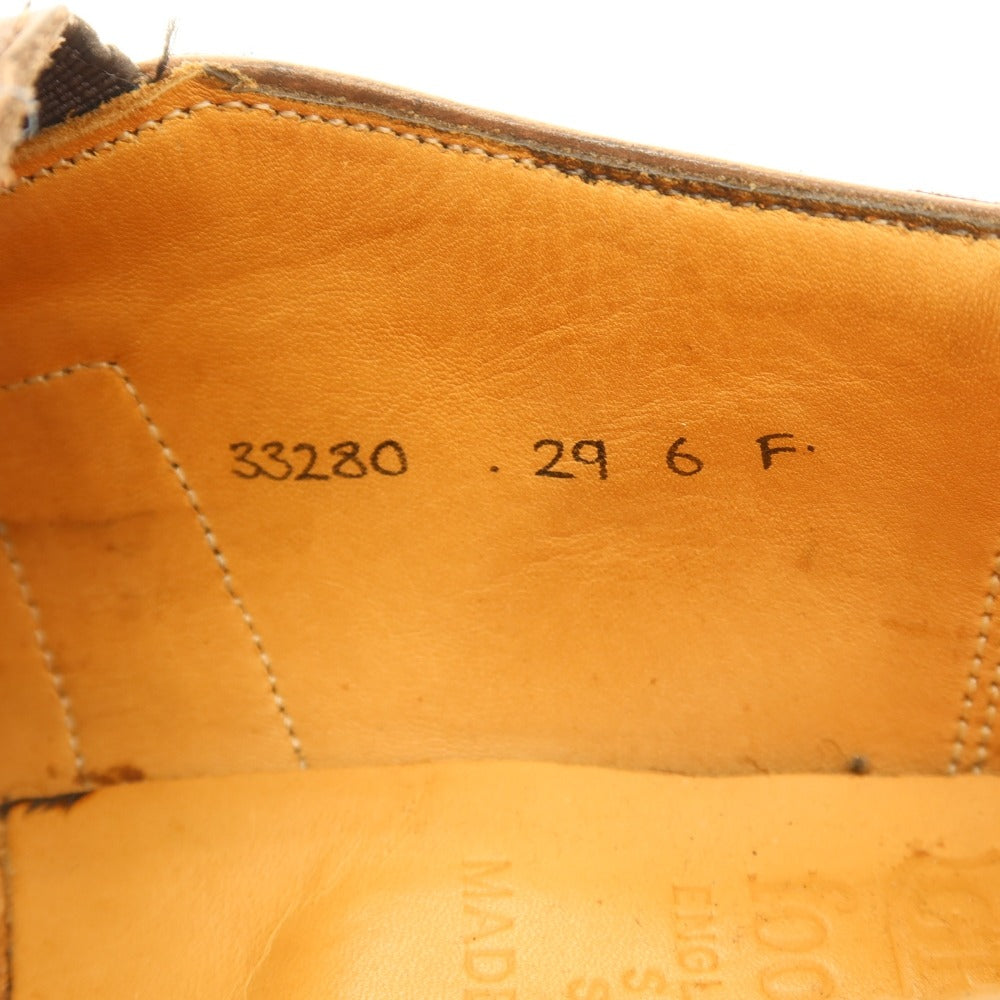 【中古】グレンソン GRENSON ドレスシューズ ブラウン【サイズ6】【 状態ランクC 】【 メンズ 】[CPD]