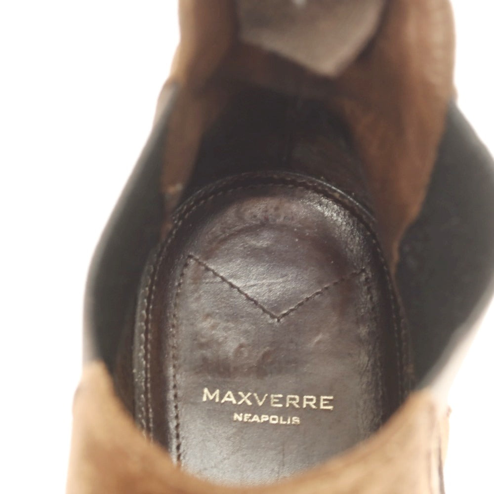 【中古】マックスヴェッレ MAXVERRE サイドゴアブーツ ブラウン【 サイズ6 】【 状態ランクB 】【 メンズ 】 [BPD]