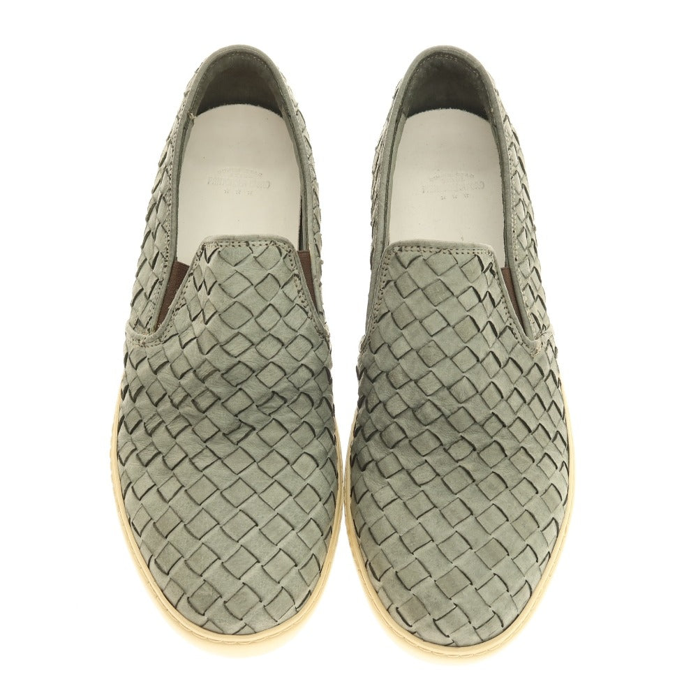 【中古】パントフォラドーロ Pantofola dOro スニーカー ライトグリーン【サイズ40 1/2】【 状態ランクB 】【 メンズ 】