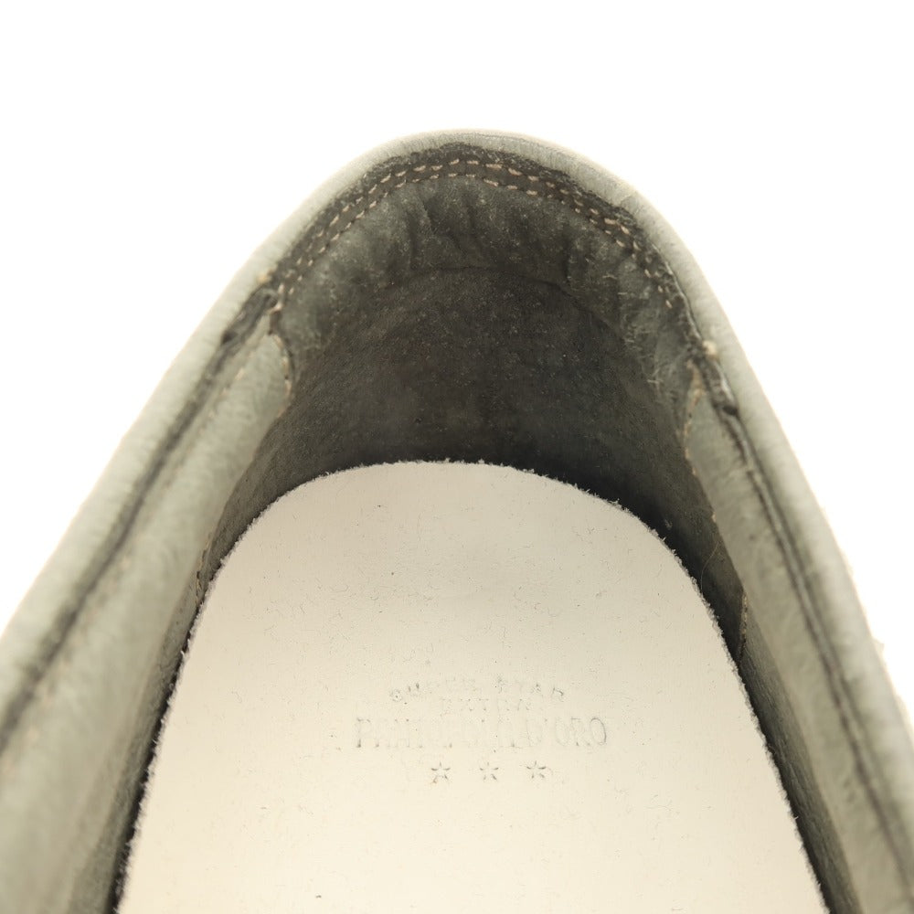 【中古】パントフォラドーロ Pantofola dOro スニーカー ライトグリーン【サイズ40 1/2】【 状態ランクB 】【 メンズ 】