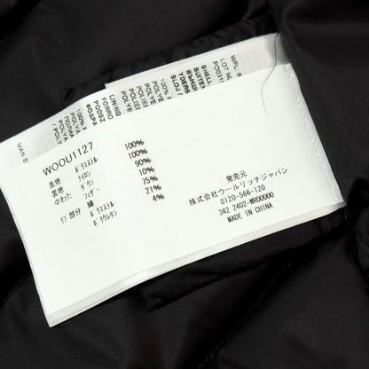 【中古】ウールリッチ WOOLRICH GORE-TEX ポリエステル フーデッド ダウンコート ブラック【サイズM】【 状態ランクB 】【 メンズ 】