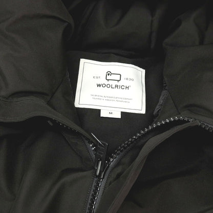 【中古】ウールリッチ WOOLRICH GORE-TEX ポリエステル フーデッド ダウンコート ブラック【サイズM】【 状態ランクB 】【 メンズ 】